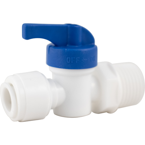 Duotight Push-In Fitting - 9.5 mm (3/8 in.) x 1/2 in. male BSP Ball Valve