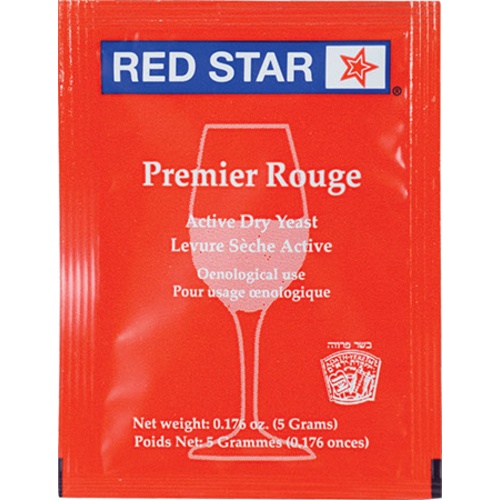 Levadura de Vino - Premier Rouge Dry Wine Yeast - 5g